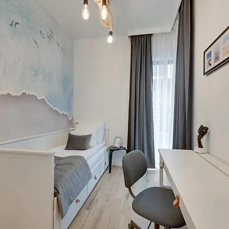 דירה Sol Marina - Pool, Spa, Wellness, Riverview & Parking By Downtown