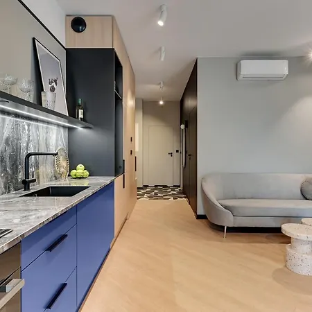 Sol Marina - Pool, Spa, Wellness, Riverview & Parking By Downtown דירה Wislinka