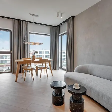 Sol Marina - Pool, Spa, Wellness, Riverview & Parking By Downtown דירה *