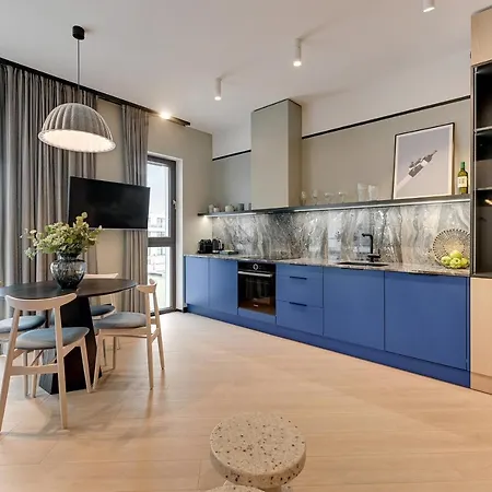 Sol Marina Riverview With Free Parking & Spa Additional By Downtown Apartments Appartement Wislinka