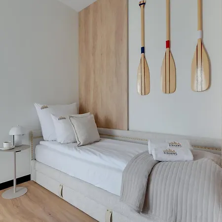 Апартаменты Sol Marina - Pool, Spa, Wellness, Riverview & Parking By Downtown