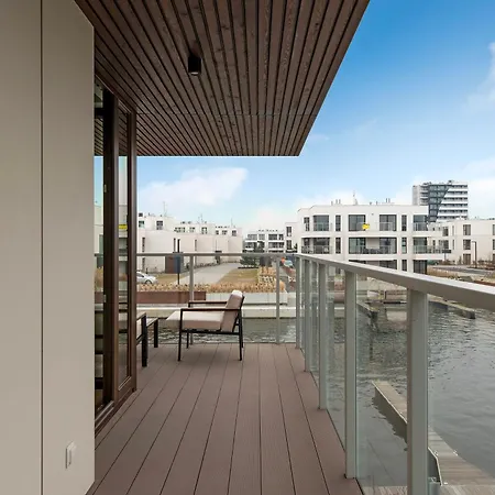 Sol Marina - Pool, Spa, Wellness, Riverview & Parking By Downtown דירה *