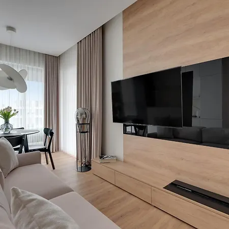 Sol Marina - Pool, Spa, Wellness, Riverview & Parking By Downtown Appartement Wislinka