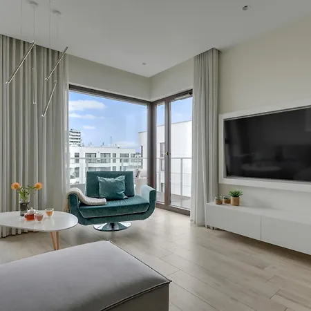 アパート Sol Marina - Pool, Spa, Wellness, Riverview & Parking By Downtown Wislinka