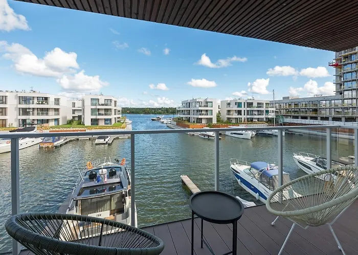 Lejlighed Sol Marina - Pool, Spa, Wellness, Riverview & Parking By Downtown Wislinka