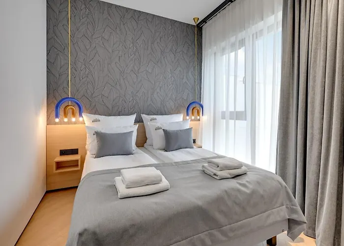 Lejlighed Sol Marina - Pool, Spa, Wellness, Riverview & Parking By Downtown Wislinka