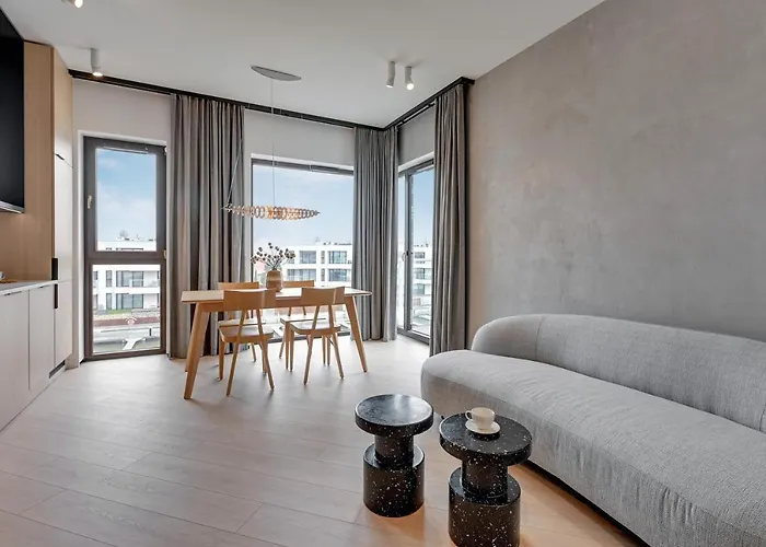 Sol Marina - Pool, Spa, Wellness, Riverview & Parking By Downtown Lejlighed *